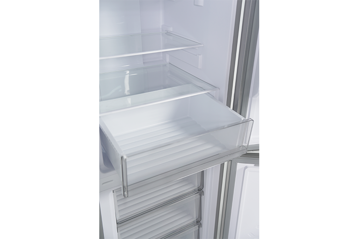KONKA 310L Bottom Mount Fridge Freezer-Touch Panel-Silver – NCP Group
