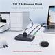 UGREEN 20290 USB3.0 4PT HUB W/USB-C PWR-BK