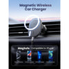 UGREEN CD345 Magnetic Wireless Car Charger 15W - Air Vent Clip & Suction Cup 2 in1 Installation - Compatible with iPhone 14/14 Pro Max 13 Pro Max 12 Pro