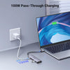 UGREEN USB-C To HDMI+3*USB 3.0 A+PD Power Converter