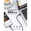 UGREEN 50997 3A - USB 2.0 USB-C Cable - 1m - Black