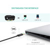 UGREEN UG-50446 USB 2.0 USB-C to USB-B Cable - 2m - Black