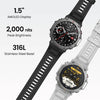 Amazfit T-Rex3 Smart Watch 48mm, Fitness Watches with GPS (with Privacy), AI, Voice Control, Offline Maps, for Android or iPhone, 170 Sports Modes, 328ft Water-Resistant
