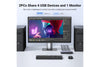 UGREEN DisplayPort KVM Switch 2 In 1 Out,UG-25962