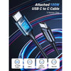 UGREEN 130W 3-Ports Car Charger - With 100W Cable 1m - 2x USB-C & USB-A - USB-C1 [UG-55511]