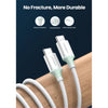 UGREEN UG-60520 USB 2.0 USB-C Cable - 2m - White