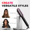 TYMO Ring Black Hair Straightening Comb
