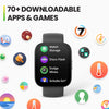 Amazfit Bip 5 Smart Watch 46mm, GPS, Amazon Alexa Built-in, Bluetooth Calling, 10-Day Battery, Heart-Rate & VO2 Max, Sleep Health Monitoring, AI Fitness Tracker App, for Android & iPhone