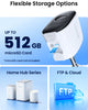 Reolink 3K ARGUS 3 PRO Battery Camera With solar panel lite, 2.4/5GHz Dual-band wifi up to 512GB MicrosSD not included