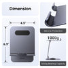 UGREEN UG-45860 Universal iPad Tablet Desktop Stand - 3 Ways Adjustable - 360° Rotatable - Support up to 4.7"-13" iPad Pro/Air/Mini. Samsung Tab S9/ Surface Pro 9