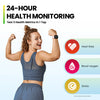 Amazfit Bip 5 Smart Watch 46mm, GPS, Amazon Alexa Built-in, Bluetooth Calling, 10-Day Battery, Heart-Rate & VO2 Max, Sleep Health Monitoring, AI Fitness Tracker App, for Android & iPhone