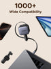 UGREEN 90W Fast Car Charger with Retractable Cable – EC603 - 55909B