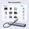 UGREEN USB-C To HDMI+3*USB 3.0 A+PD Power Converter
