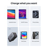 UGREEN Nexode 65W Triple Ports GaN Wall Power Charger - 1x USB-A & 2x USB-C - For Laptops, iPhone & iPad