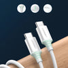 Ugreen US264 60518 USB-C / USB-C PD QC AFC cable 1m - white