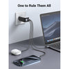 UGREEN Nexode 65W Triple Ports GaN Wall Power Charger - 1x USB-A & 2x USB-C - For Laptops, iPhone & iPad