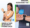 Amazfit Bip 5 Smart Watch 46mm, GPS, Amazon Alexa Built-in, Bluetooth Calling, 10-Day Battery, Heart-Rate & VO2 Max, Sleep Health Monitoring, AI Fitness Tracker App, for Android & iPhone
