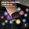 Amazfit Bip 5 Smart Watch 46mm, GPS, Amazon Alexa Built-in, Bluetooth Calling, 10-Day Battery, Heart-Rate & VO2 Max, Sleep Health Monitoring, AI Fitness Tracker App, for Android & iPhone