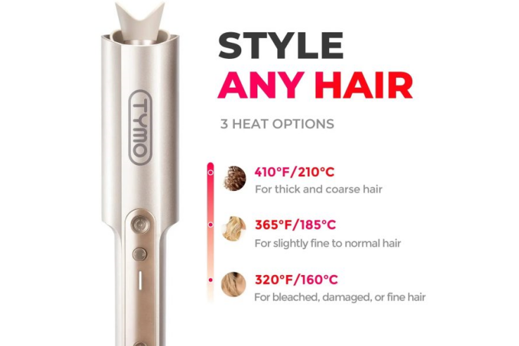 TYMO Curlpro plus Compact Automatic curling iron Gold