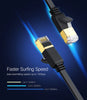 UGREEN Cat 7 10Gbps Flat Snag-less Network Lan Cable - Black - 15M - UG-11266