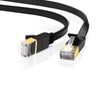 UGreen Cat7 Ftp Ethernet 20m Flat LAN – Black