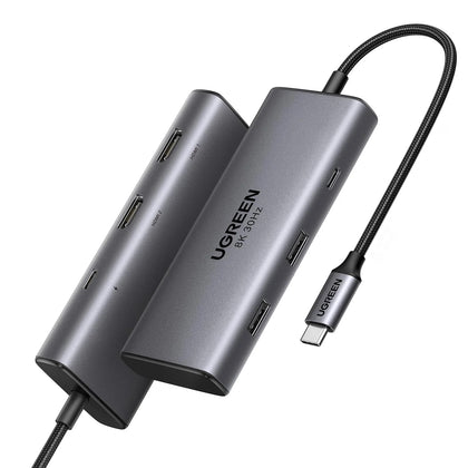 UGREEN Revodok USB-C Hub 6-in-1 2xHDMI + 2xUSB-A 3.0+1x USB-C 3.0+PD