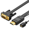 UGREEN UG-30449 HDMI to VGA Cable - 1.5m - Black