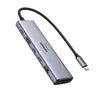 Ugreen 45521 7-in-1 HDMI+2xUSB-C 3.2+1xUSB-A 3.2+SD/TF+PD