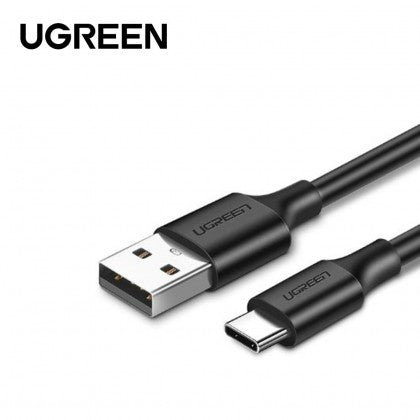 UGREEN USB-A 2.0 TO USB-C CABLE NICKEL PLATING 1M (BLACK)