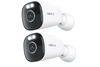 Reolink Argus Eco Ultra 8MP/4K Outdoor Wire-Free Battery Camera with Spotlight - White - 2 Pack