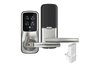 Lockly DUO Pro Deadbolt - Latch Interlinked Edition, Satin Nickel (with wifi hub)