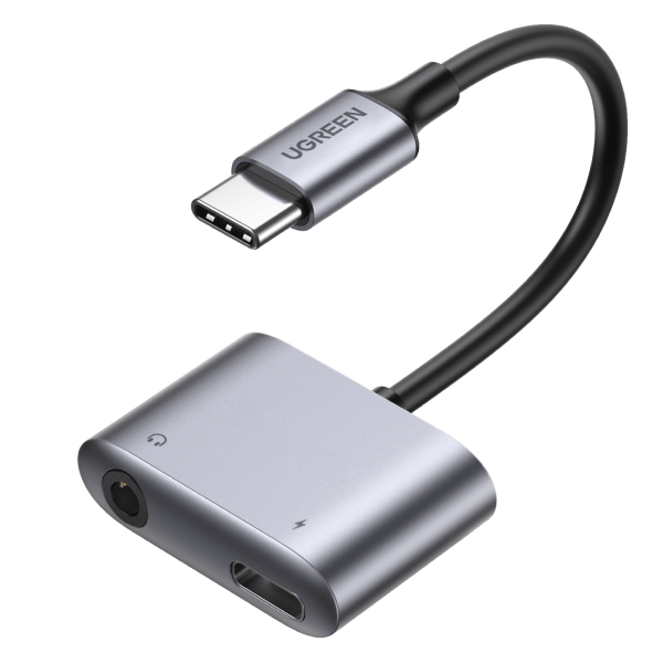 Ugreen USB C to 3.5mm Headphone and Charger Adapter
